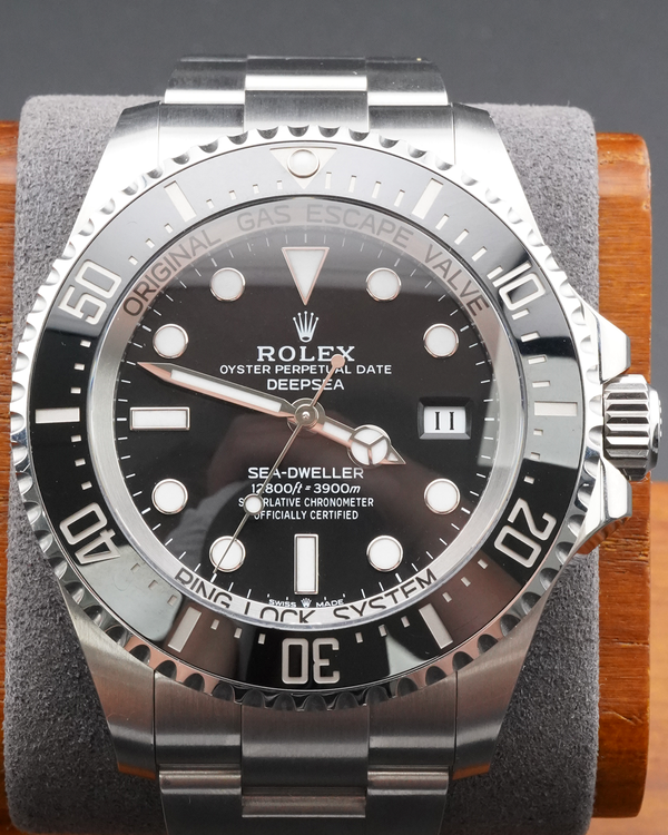 2024 Rolex Sea-Dweller Deepsea 44MM Black Dial Oyster Bracelet (136660)