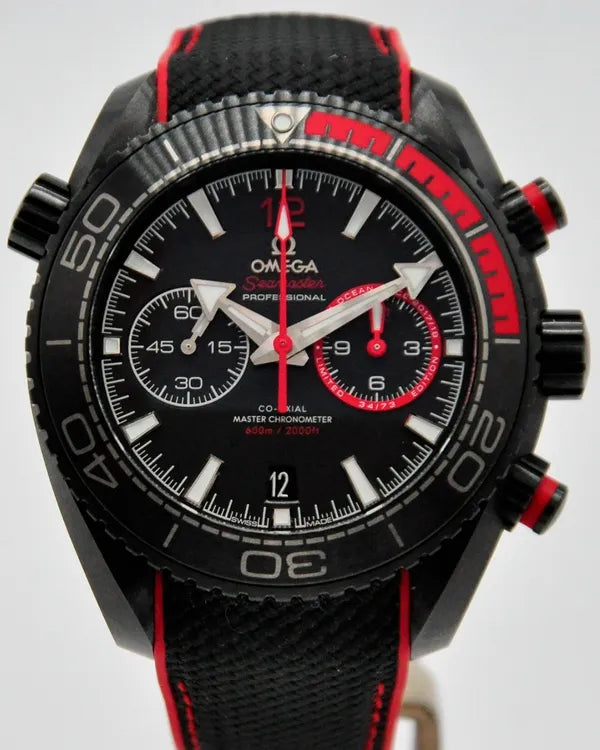 2022 Omega Seamaster Planet Ocean 600M "Volvo Ocean Race" L.E. 45.5MM Black Dial Rubber Strap (215.92.46.51.01.002)