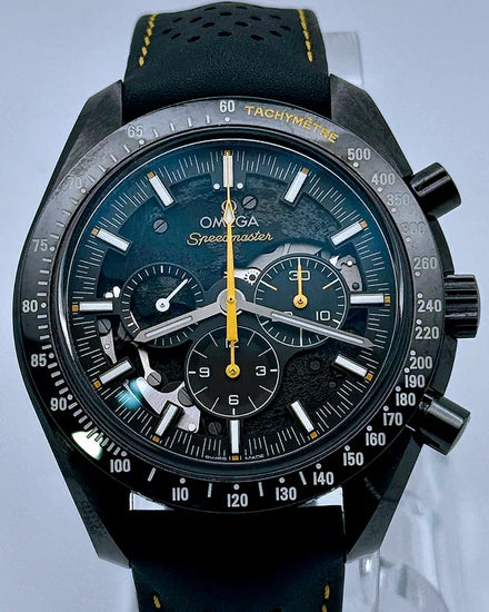 2023 Omega Speedmaster Dark Side Of The Moon "Apollo 8" 44.25MM Black Dial Leather Strap (311.92.44.30.01.001)
