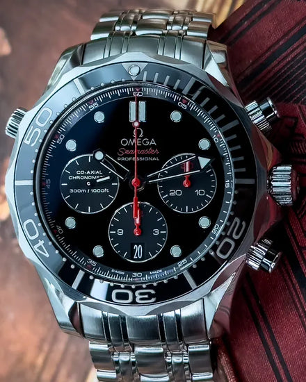 2024 Omega Seamaster Diver 300M 44MM Black Dial Steel Bracelet (212.30.44.50.01.001)