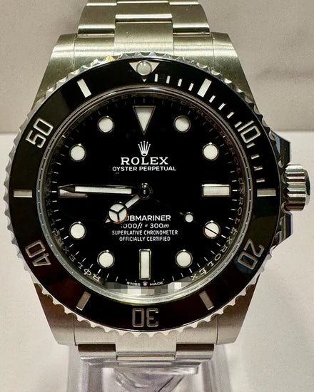 Rolex Submariner No-Date 41MM Black Dial Oyster Bracelet (124060)