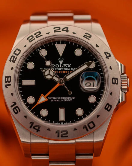 2021 Rolex Explorer II 42MM Black Dial Oyster Bracelet (226570)