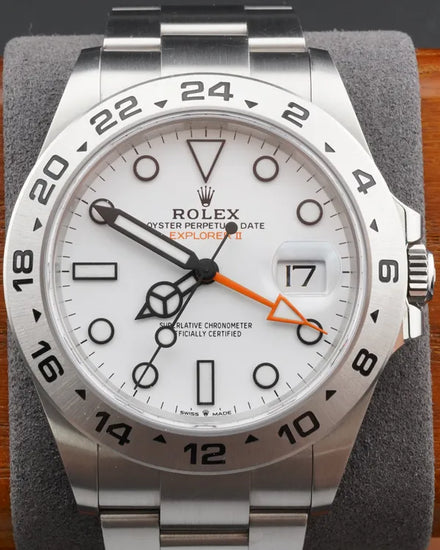 2025 Rolex Explorer II "Polar" 42MM White Dial Oyster Bracelet (226570)