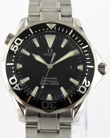 Omega Seamaster Diver 300M 41MM Quartz Black Dial Steel Bracelet (2264.50)