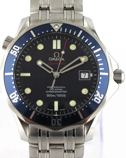 2007 Omega Seamaster Diver 300M 41MM Blue Dial Steel Bracelet (2220.80.00)