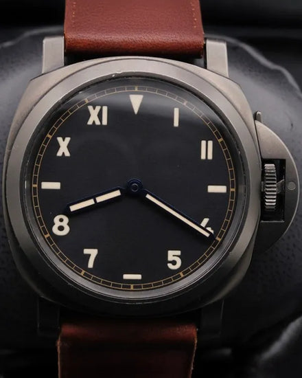 Panerai Luminor California 8 Days 44MM Black Dial Leather Strap (PAM00779)