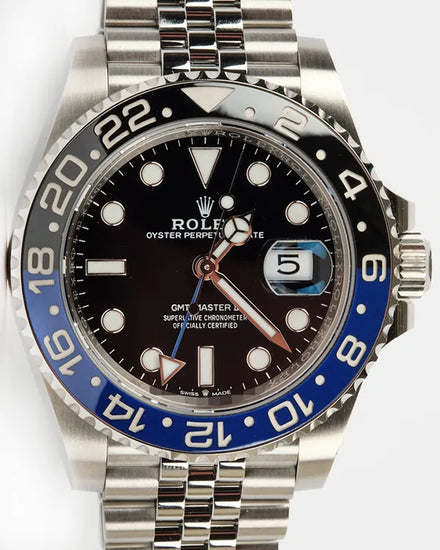 2022 Rolex GMT-Master II "Batgirl" 40MM Black Dial Jubilee Bracelet (126710BLNR)