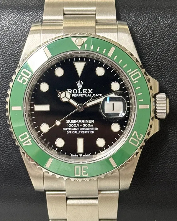 2021 Rolex Submariner Date "Starbucks" 41MM Black Dial Oyster Bracelet (126610LV)
