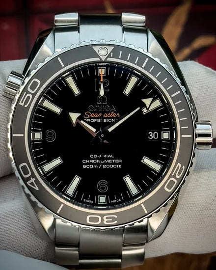 Omega Seamaster Planet Ocean 600M 42MM Black Dial Steel Bracelet (232.30.42.21.01.001)
