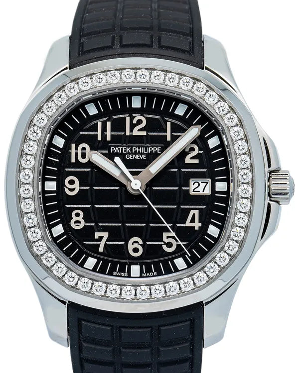 2021 Patek Philippe Aquanaut Luce 38.8MM Quartz Black Dial Rubber Strap (5267/200A-001)