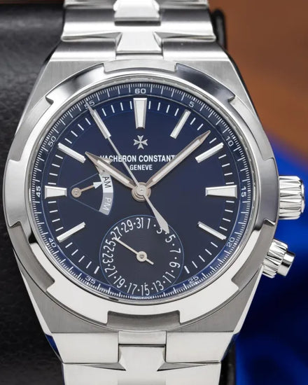2020 Vacheron Constantin Overseas Dual Time 41MM Blue Dial Steel Bracelet (7900V/110A-B334)