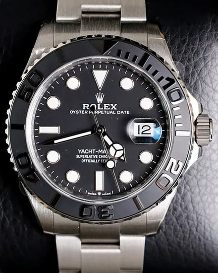 2025 Rolex Yacht-Master 42MM Black Dial Titanium Oyster Bracelet (226627)