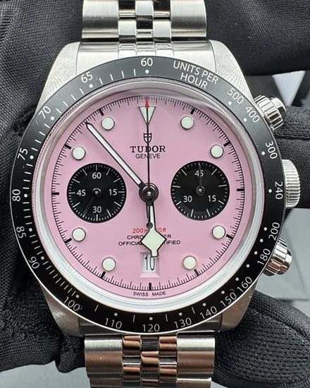 2024 Tudor Black Bay "Flamingo" 41MM Pink Dial Steel Bracelet (79360N)
