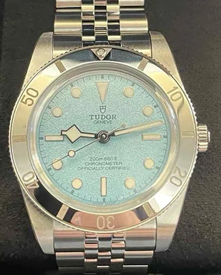 2025 Tudor Black Bay 54 "Lagoon Blue"37MM Blue Dial Steel Bracelet (79000)