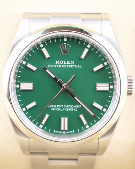 2024 Rolex Oyster Perpetual 36MM Green Dial Oyster Bracelet (126000)