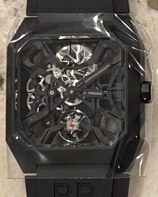 2025 Bell & Ross BR 03 Cyber Ceramic L.E. 42MM Skeleton Dial Rubber Strap (BR03-CYBER-CE)