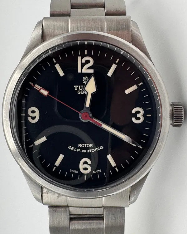 Tudor Ranger 41MM Black Dial Aftermarket Steel Bracelet (79910)