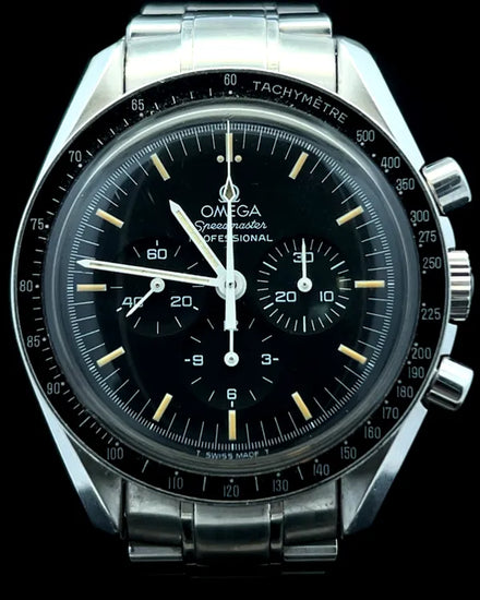Omega Speedmaster Professional Moonwatch 42MM Black Dial Steel Bracelet (3570.50.00)