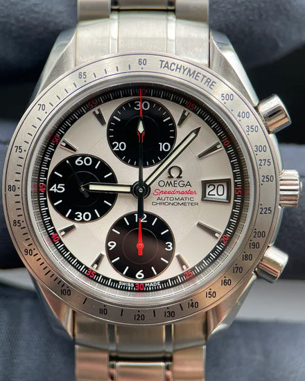 Omega Speedmaster Date 40MM White Dial Steel Bracelet (3211.31.00)