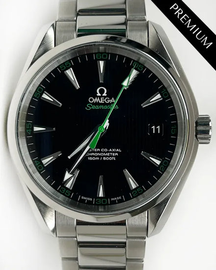 Omega Seamaster Aqua Terra 150M "Golf Edition" 41.5MM Black Dial Steel Bracelet (231.10.42.21.01.004)