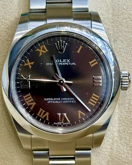 2019 Rolex Oyster Perpetual 31MM Grey Dial Oyster Bracelet (177200)