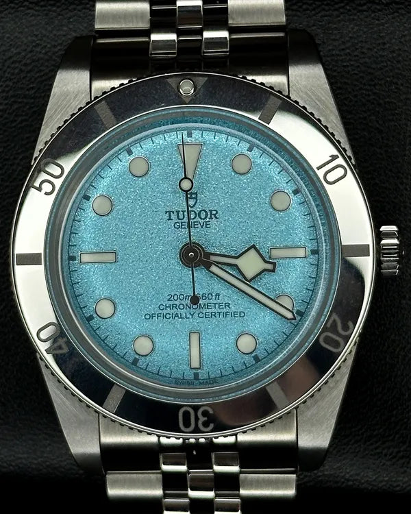 2025 Tudor Black Bay 54 "Lagoon Blue" 37MM Blue Dial Steel Bracelet (79000)