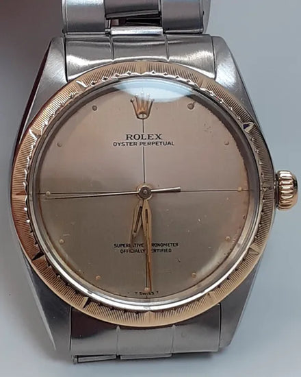 Rolex Oyster Perpetual 34MM Silver Dial Oyster Bracelet (1008)