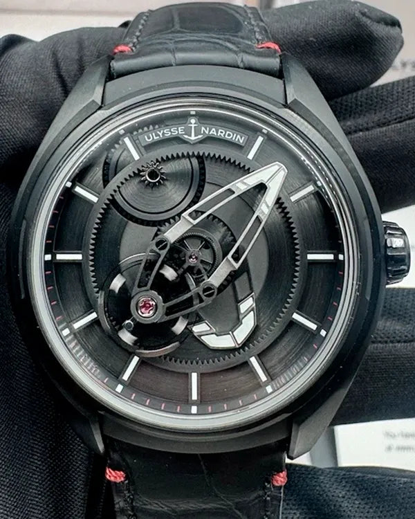 2020 Ulysse Nardin Freak 43MM Black Dial Leather Strap (2303-270.1/BLACK)