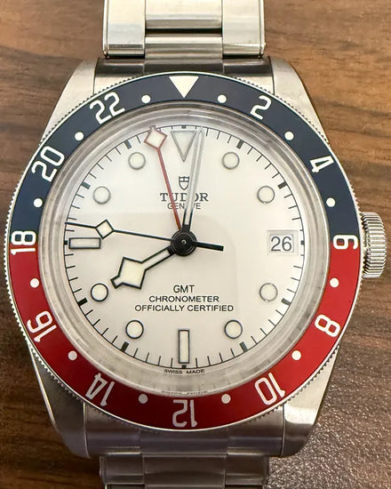 2025 Tudor Black Bay GMT 41MM White Dial Steel Bracelet (79830RB)