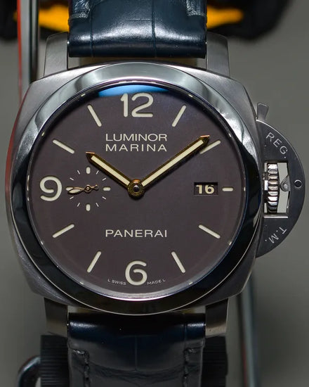 Panerai Luminor Marina 1950 3 Days 44MM Brown Dial Leather Strap (PAM00351)