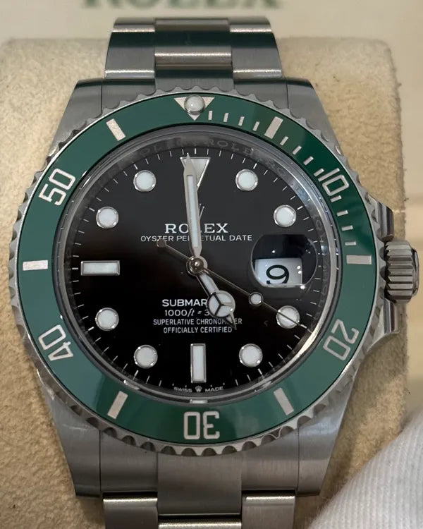No Reserve - 2020 Rolex Submariner Date "Starbucks" 41MM Black Dial Oyster Bracelet (126610LV)