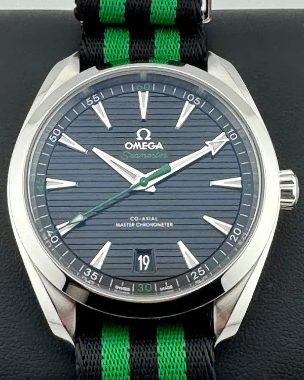 Omega Seamaster Aqua Terra 150M "Golf Edition" 41MM Black Dial Textile Strap (220.12.41.21.01.002)