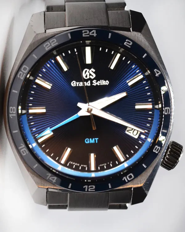 2021 Grand Seiko Sport GMT 40MM Quartz Blue Dial Steel Bracelet (SBGN021)