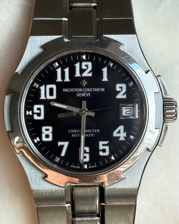 Vacheron Constantin Overseas 37MM Black Dial Steel Bracelet (42040)