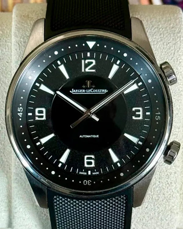 Jaeger-LeCoultre Polaris 41MM Black Dial Rubber Strap (Q9008471)