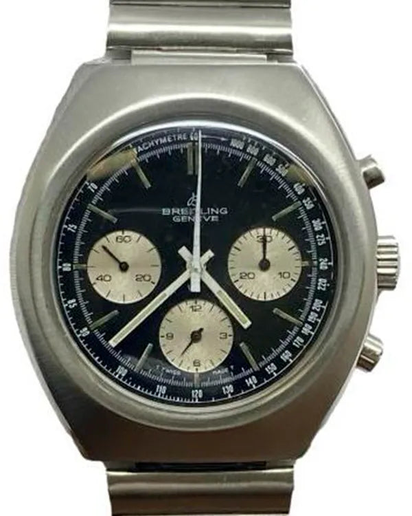 Breitling Chronoliner 42MM Black Dial Steel Bracelet (7736 1450)