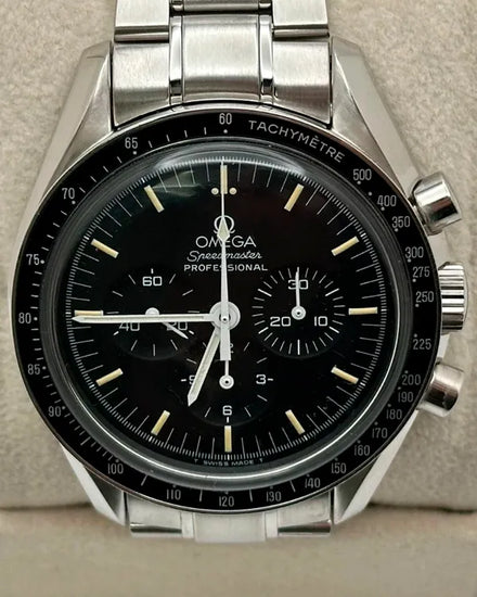 1997 Omega Speedmaster Professional Moonwatch 42MM Black Dial Steel Bracelet (3570.50.00)