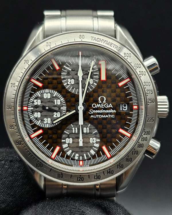 2003 Omega Speedmaster Racing "Michael Schumacher" L.E. 39MM Black Dial Steel Bracelet (3519.50.00)