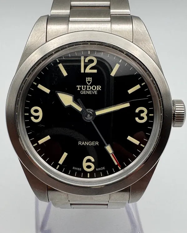 Tudor Ranger 39MM Black Dial Steel Bracelet (79950)