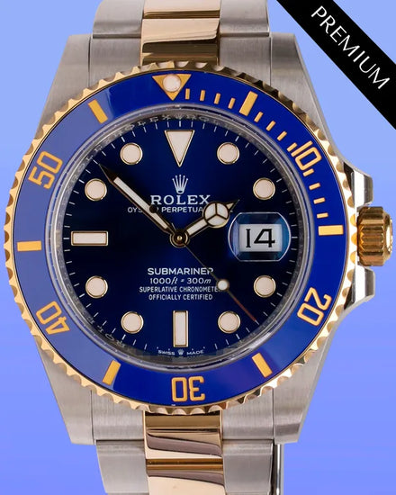 2025 Rolex Submariner "Bluesy" 41MM Blue Dial Two-Tone Oyster Bracelet (126613LB)