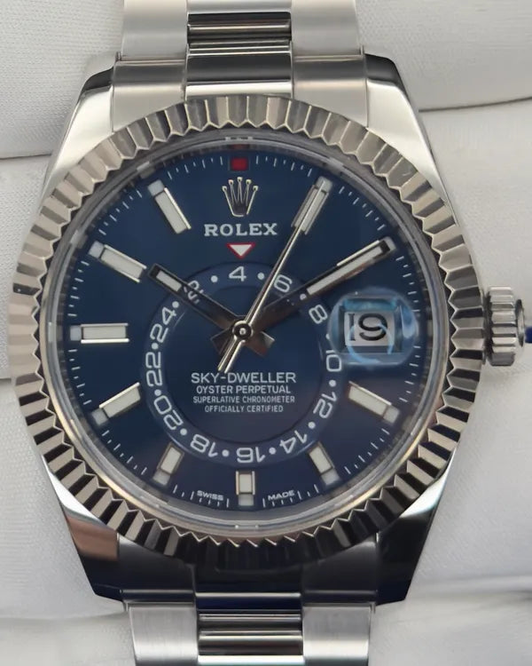 2023 Rolex Sky-Dweller 42MM Blue Dial Oyster Bracelet (326934)