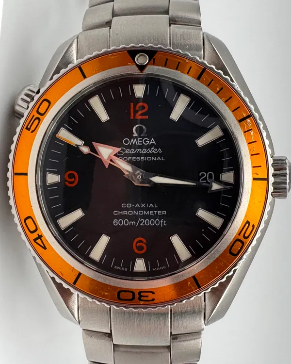 Omega Seamaster Planet Ocean 600M 42MM Black Dial Steel Bracelet (2209.50.00)