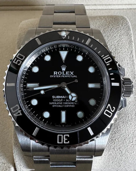 2025 Rolex Submariner No-Date 41MM Black Dial Oyster Bracelet (124060)