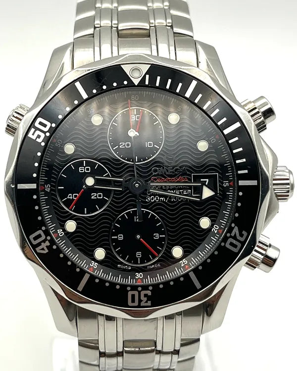 Omega Seamaster Diver 300M 41.5MM Black Dial Steel Bracelet (213.30.42.40.01.001)