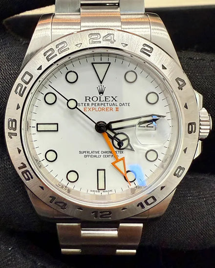 2020 Rolex Explorer II "Polar" 42MM White Dial Oyster Bracelet (216570)