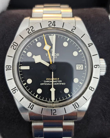 2022 Tudor Black Bay Pro 39MM Black Dial Steel Bracelet (79470)