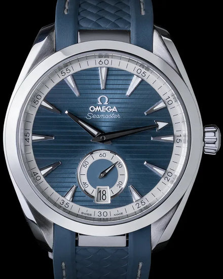 2023 Omega Seamaster Aqua Terra 150M 41MM Blue Dial Rubber Strap (220.12.41.21.03.005)