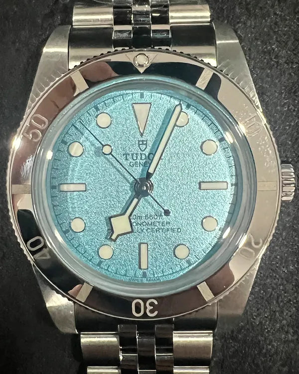 2025 Tudor Black Bay 54 "Lagoon Blue" 37MM Blue Dial Steel Bracelet (79000)
