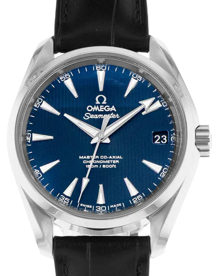 Omega Seamaster Aqua Terra 150M 41.5MM Blue Dial Leather Strap (231.13.42.21.03.001)