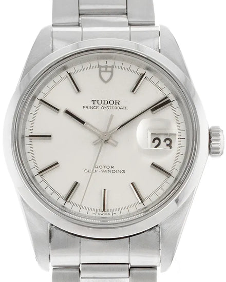 Tudor Prince Oysterdate 37MM Silver Dial Steel Bracelet (7024/0)